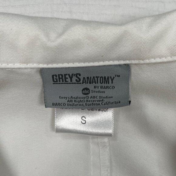 Barco Grey's Anatomy Medical White Lab Coat Nurse Doctor Dress Up Costume Size S - Picture 15 of 16